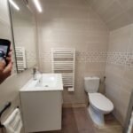 TOILETTE ET LAVABO DU LOGEMENT CANOPEE HÉBERGEMENT A JOIGNY